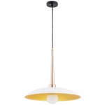 Lampa wisząca 1-punktowa VELIAN złoty/biały