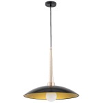 Lampa wisząca 1-punktowa VELIAN złoty/czarny