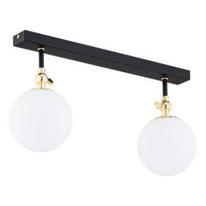 Lampa spot glamour czarno złoty LATINA 846 ARGON