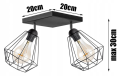 Plafon sufitowy SPOT LOFT Druciak #220