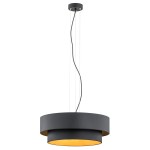 Lampa nowoczesna złota duża okręgi FOXY 1411 ARGON