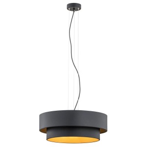 Lampa nowoczesna złota duża okręgi FOXY 1411 ARGON