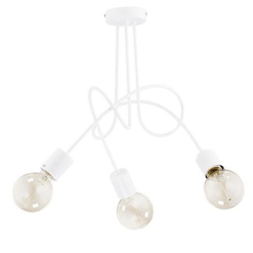 Lampa sufitowa 3-punktowa LOFT TANGO biały