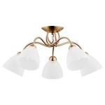 Lampa sufitowa żyrandol 5-punktowy AMARILLO PATYNA