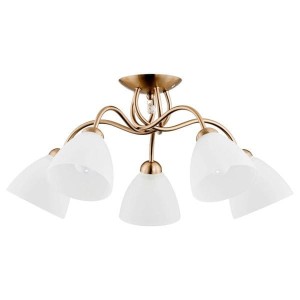 Lampa sufitowa żyrandol 5-punktowy AMARILLO PATYNA