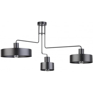 VASCO 3 CZARNY plafon