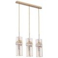 Lampa nowoczesna 3-punktowa KAPRIS ZŁOTY
