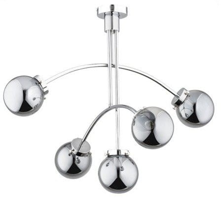  Lampa sufitowa Żyrandol 5-punktowy LUSCO CHROM