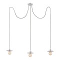 Lampa WISZĄCA PAJĄK CORSO CHROM 1378 ARGON