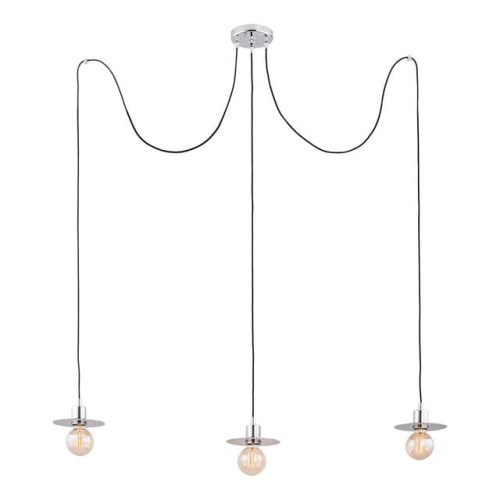 Lampa WISZĄCA PAJĄK CORSO CHROM 1378 ARGON