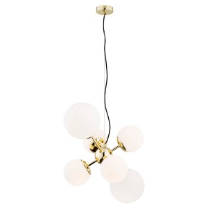 Lampa awangardowa Kule złoto SATELITE 2532 ARGON