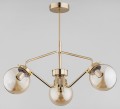 Lampa sufitowa żyrandol 3-punktowy BARSUM GOLD