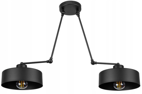 Lampa sufitowa wisząca łamane ramię  LOFT #472 