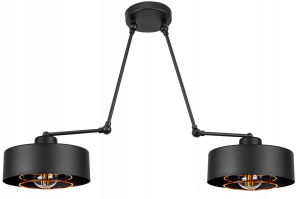 Lampa sufitowa wisząca łamane ramię  LOFT #475 