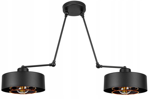 Lampa sufitowa wisząca łamane ramię  LOFT #475 