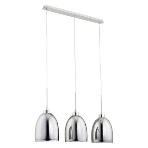 Lampa wisząca 3-punktowy RONDA CHROM/grafit
