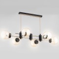 Lampa wisząca 6-punktowa SOLA BLACK GOLD