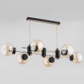 Lampa wisząca 6-punktowa SOLA BLACK GOLD