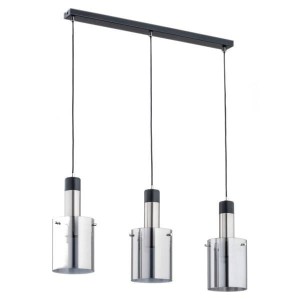 Lampa nowoczesna 3-punktowa BELLA SILVER