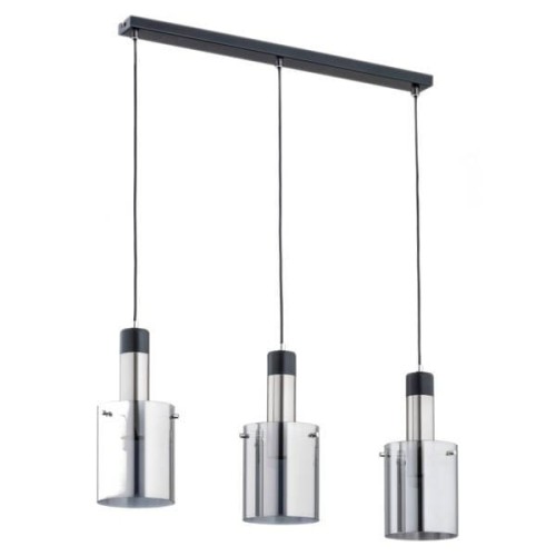 Lampa nowoczesna 3-punktowa BELLA SILVER