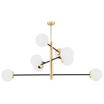 Lampa wisząca czarno złota kule CAMERON 5041 ARGON