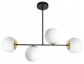 Lampa Wisząca 4-punktowa MILO BLACK GOLD #869