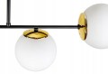Lampa Wisząca 5-punktowa MILO BLACK GOLD #870