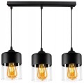 Nowoczesna Lampa listwa Szklane klosze RETRO LED #968 