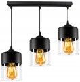 Nowoczesna Lampa listwa Szklane klosze RETRO LED #968 