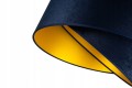Lampa wisząca z welurowym abażurem ABAŻUR DUO NAVY granatowy #835