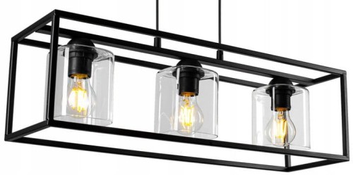 Nowoczesna Lampa Wisząca GLASS LOFT #689