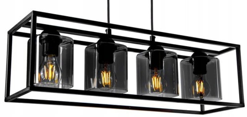 Nowoczesna Lampa Wisząca GLASS LOFT #690