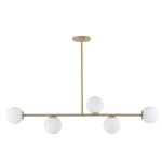 GAMA 5 złoty beż lampa wisząca