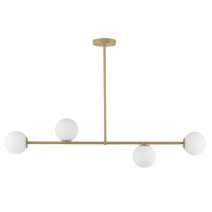 GAMA 4 złoty beż lampa wisząca