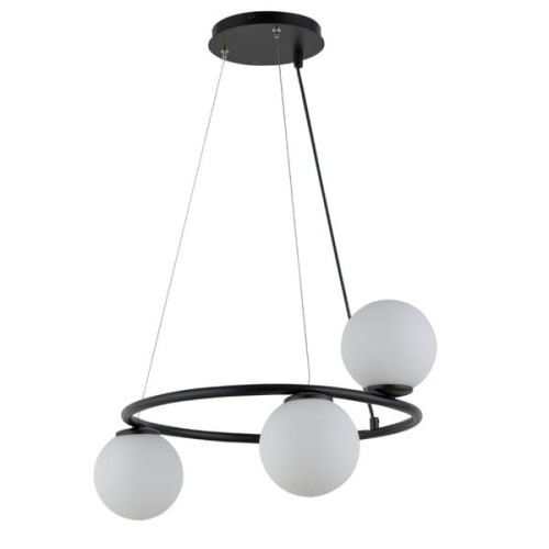 GAMA KOŁO 3 czarny lampa wisząca