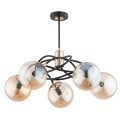 Lampa wisząca 5-punktowa DOXA ZŁOTA