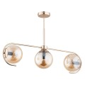Lampa sufitowa nowoczesna 3-punktowa ASTANA GOLD