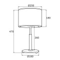 Lampa stołowa METIS 4289 Argon