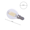 Żarówka Filamentowa LED 6W G45 E14 3000K 850lm