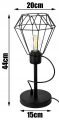  Lampka Biurkowa LOFT Druciak #468 