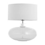 Lampka na komodę szklana kula SEKWANA 3051 ARGON