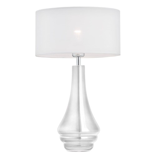 Lampka na komodę szklana AMAZONKA 3031 ARGON