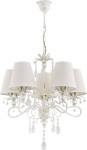 Żyrandol 5-punktowy styl angielski LUKRECJA ecru