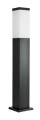 Lampa stojąca zewnętrzna Inox Kwadratowa Black SS802-650 BL