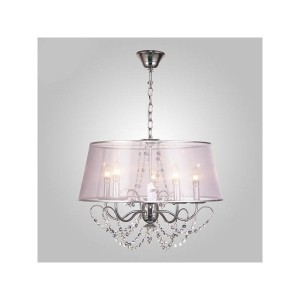 Żyrandol kryształowy FLORIDA 5A CHROM