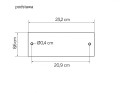Lampa ogrodowa stojąca Arma Solar ARS-500SL IP65 4000K