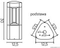 Lampa stojąca zewnętrzna FAN GL 11201