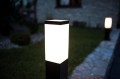 Lampa stojąca zewnętrzna Inox Kwadratowa Black SS802-650 BL