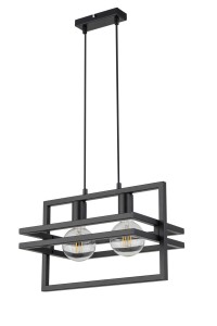 MERCI 2 lampa wisząca czarny