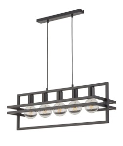 MERCI 5 lampa wisząca czarny